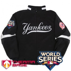 01 Yankees Home Therma Base Jacket with World Series Patch