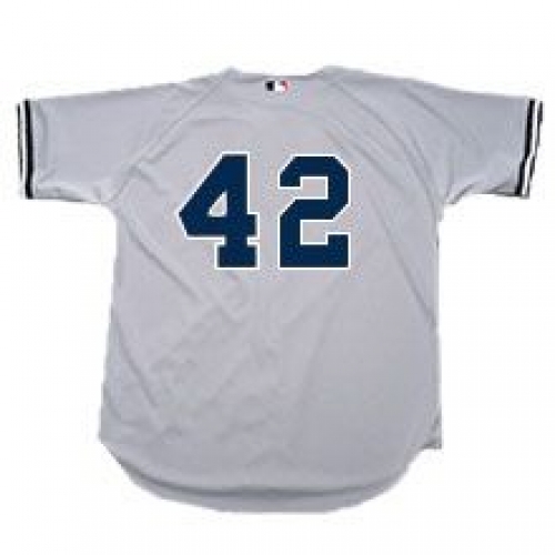 Road Grey Authentic Yankee Jerseys - With Numbers