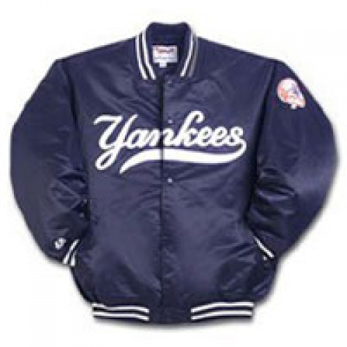 yankees satin jacket