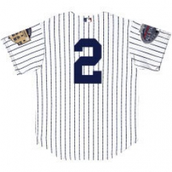 2008 Yankee Home Authentic Jerseys With Final Season Patch All Star Patch and Player Numbers