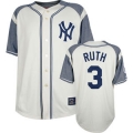 Yankees Mantle Ruth  Cooperstown Sandlot Jerseys Player Name and Numbers id 150