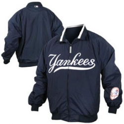 Adult New York Yankees Jacket Unlined / Zipper Front
