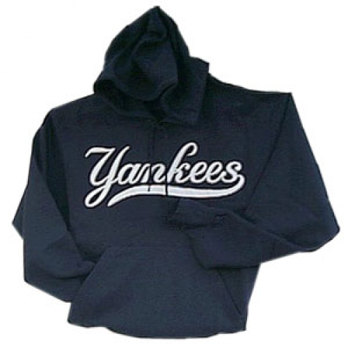 yankees hooded sweatshirt